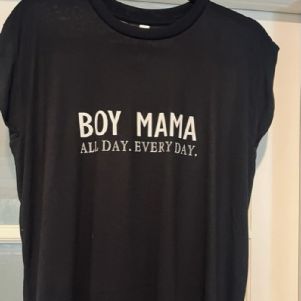 Ladies Boy Mama T